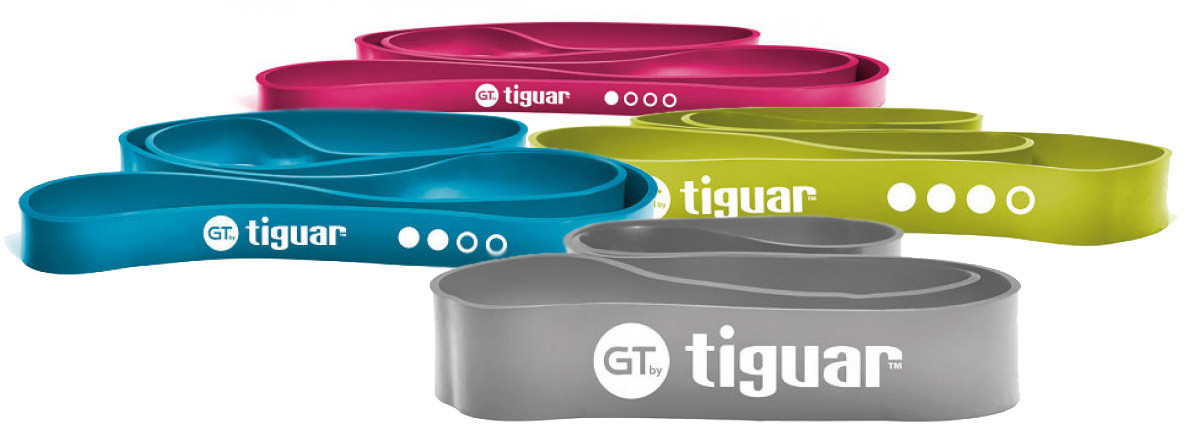 Tiguar Zestaw 4 gum treningowych power band GT