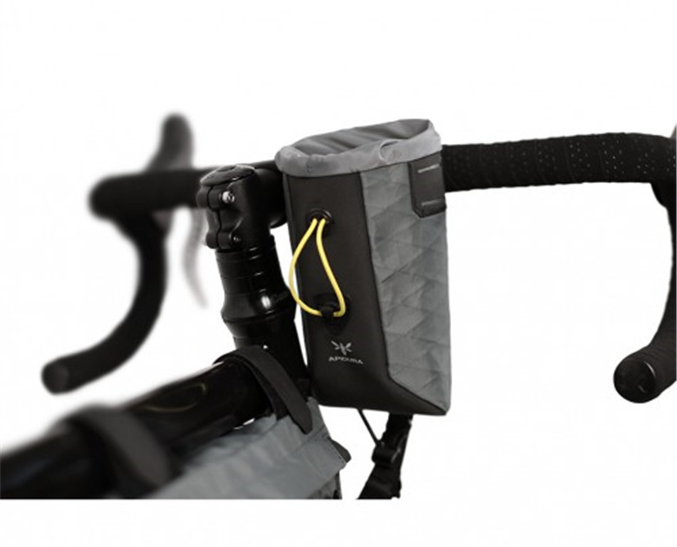Apidura Torebka na kierownicę Food Pouch czarny-antracytowy / Pojemność: 0,8 L