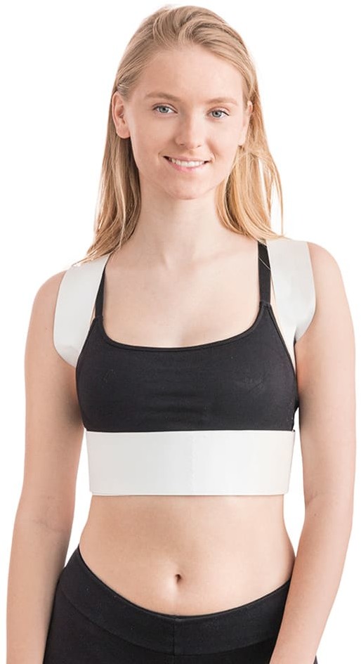 InnovaGoods Korektor postawy w kolorze białym