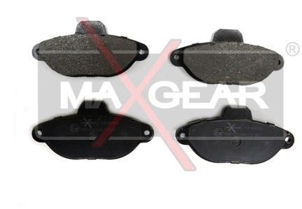 MaxGear Zestaw klocków hamulcowych, hamulce tarczowe 19-0493