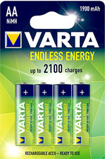 Varta 4X AKUMULATORKI ENDLESS AA 1900 MAH V604