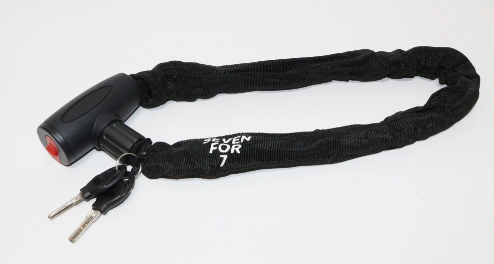 Seven Zapięcie Rowerowe For 7 Łańcuch 74cm Kluczyk