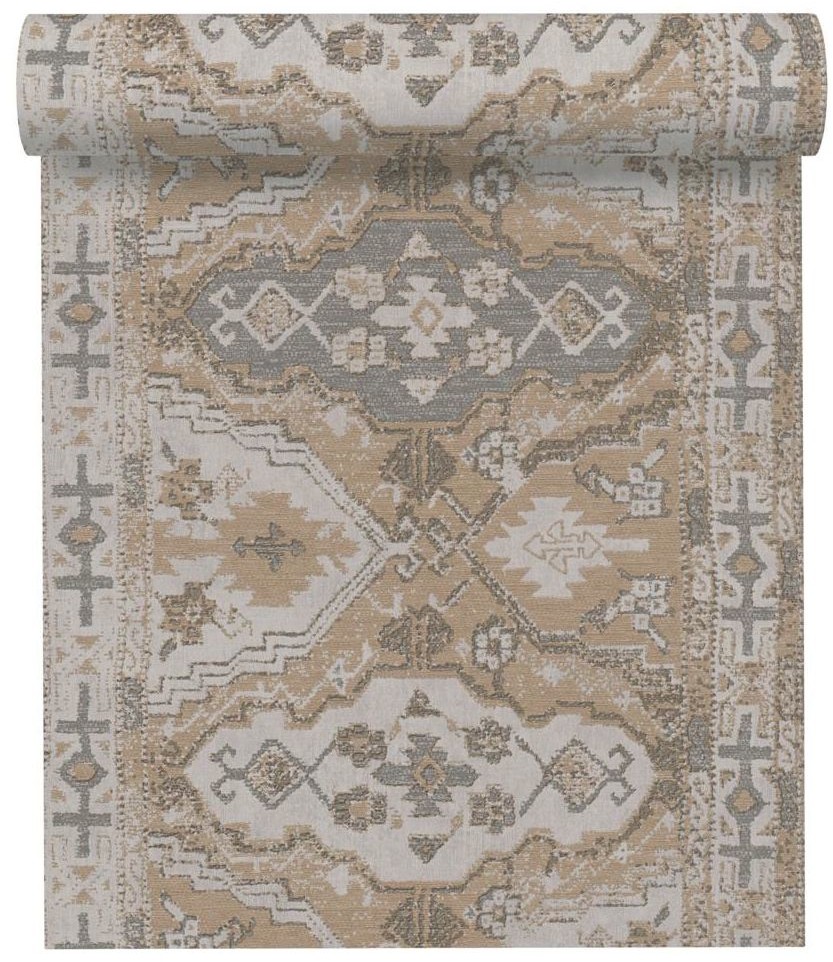 A.S. Creation Tapeta Metropolitan 378683 beżowa winylowa na flizelinie