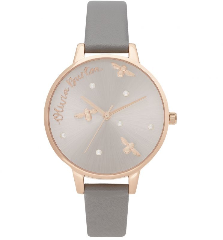 Olivia Burton Vegan London Grey&Rose Gold OB16PQ03