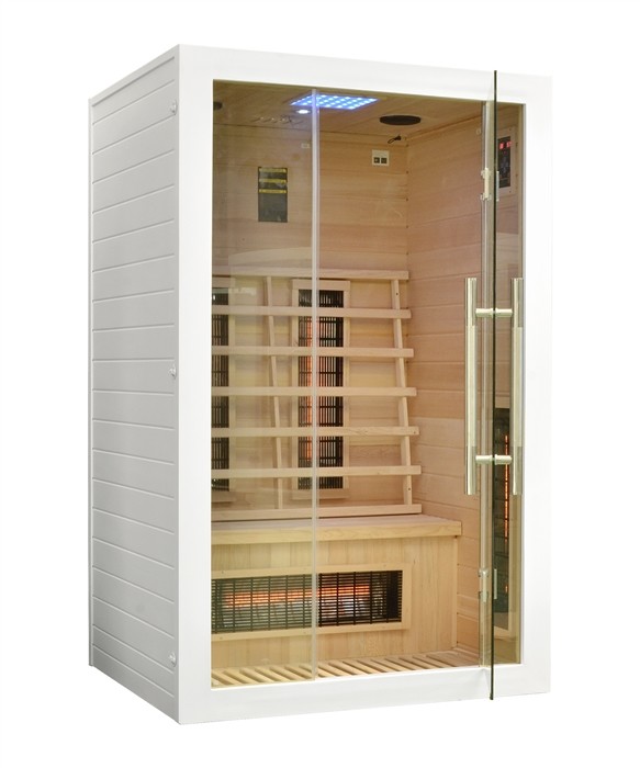 Home&Garden Sauna na podczerwień Infrared EA2GS Biała + Koloroterapia (EA2GSW)