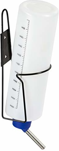 Kerbl KERBL 81766 butelka do picia z uchwytem wykonana z metalu, 500 ML