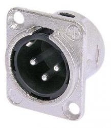 Neutrik NC3MD-L-1 złącze tablicowe XLR męskie