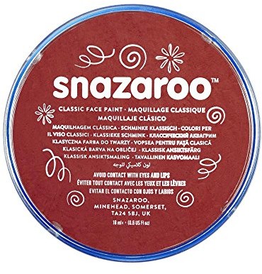 Snazaroo farba do makijażu burgund 1118866