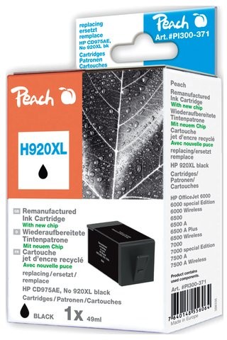 DrTusz Peach black kompatybilny z No 920XL CD975AE PI300-371