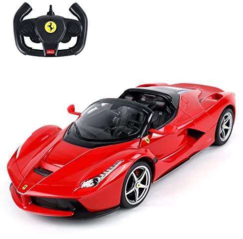TURBO CHALLENGE TURBO CHALLENGE - Ferrari Aperta - RC Prestige - Czerwony - 095616 - Sterowany radiowo - Skala 1/14 - Baterie nie wchodzą w zakres dostawy - Plastikowe - Od 6 lat 095616