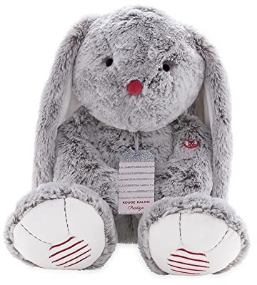 Kaloo Jura Toys K963539 szara Rouge Prestige królik pluszowa zabawka (bardzo duża) K963539