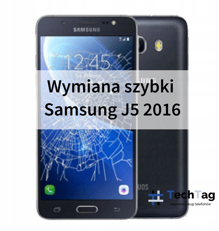 Wymiana szybki dotyku Samsung J5 2016 J510 szkło