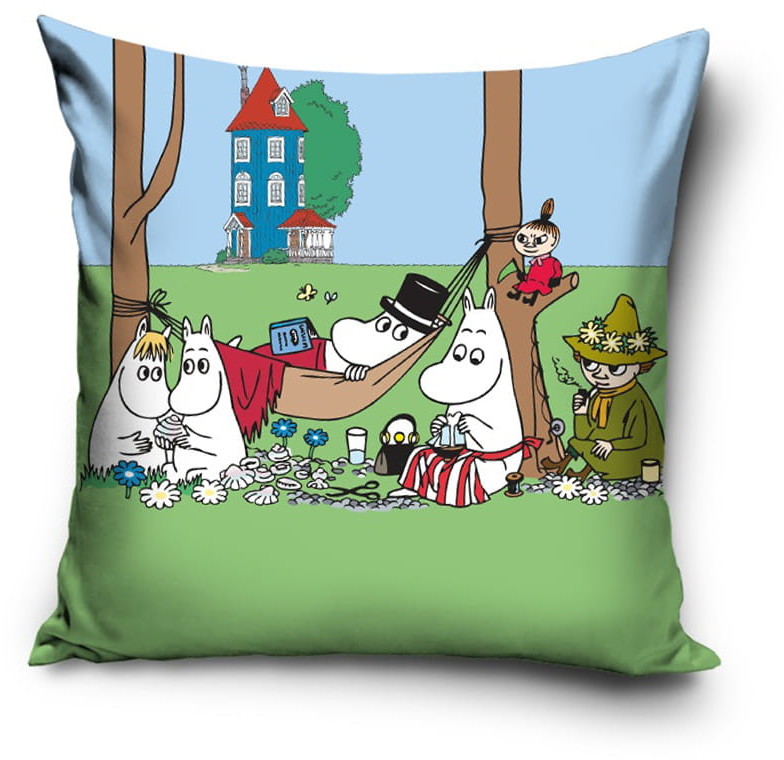 Carbotex Poszewka dziecięca MUMINKI 40x40cm 203002-POSZ