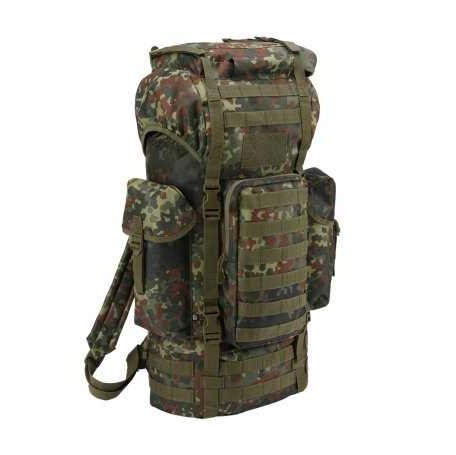 Brandit Plecak Kampfrucksack Molle Flecktarn 65L 8071.14.OS
