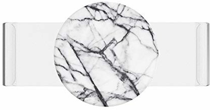 PopSockets PopSockets: PopGrip Slide klips bazowy z uchwytem do telefonu PopGrip z wymiennymi krążkami PopTop, kompatybilny z iPhone'a Silikonowe etui - iPhone 11 - Clear as Day 701099
