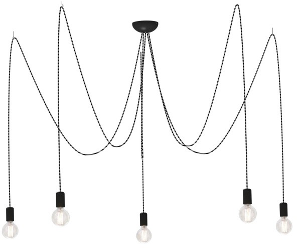 Nowodvorski LAMPA wisząca SPIDER 6791 industrialna Oprawa zwis kabel przewód IP