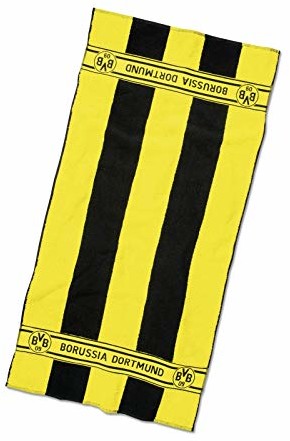 Borussia Dortmund Ręcznik pod prysznic BVB 09 BVB, paski 70 X , jeden rozmiar