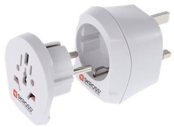 Skross Country Travel Adapter Combo-World to UK 7640112215799