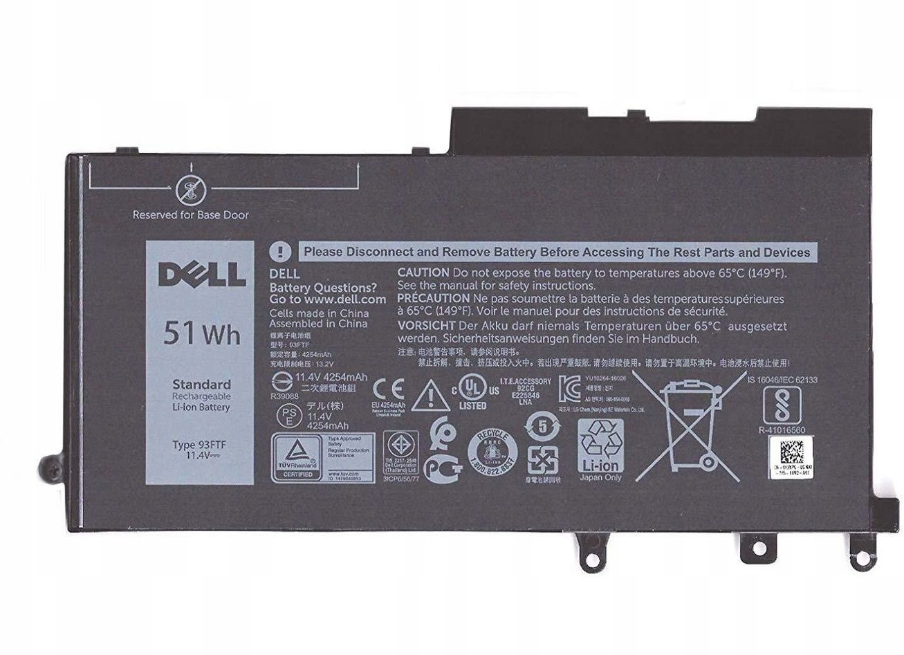 Dell Btry Pri 51WHR 3C Lith Byd