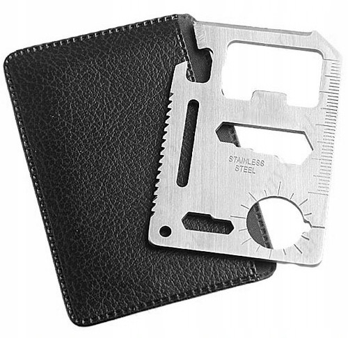 Karta Przeżycia Przetrwania Survival Card Grylls