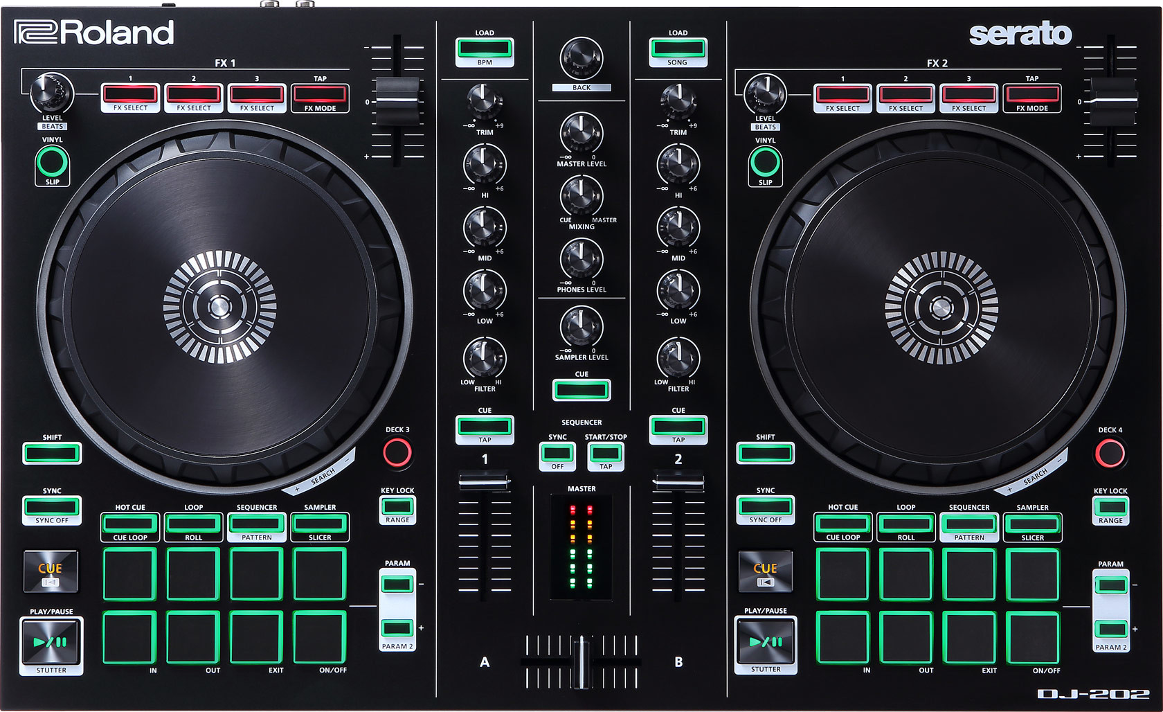 Roland DJ-202 - DJ CONTROLLER