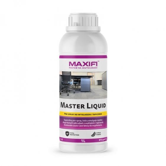 Maxifi Maxifi Master Liquid  silny pre-spray do mocnych zabrudzeń 1l MAX000016