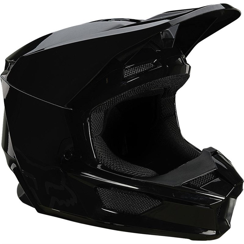 Modi FOX V1 Plaic Helmet Ece Black 001)