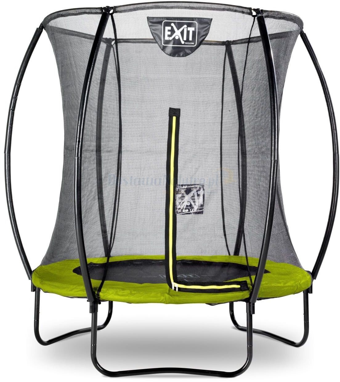Exit Trampolina Exit Silhouette Lime 183 cm z siatką holenderska zielona 12.93.06.40