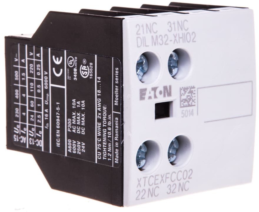 Eaton Styk pomocniczy 2R montaż czołowy DILM32-XHI02 277375