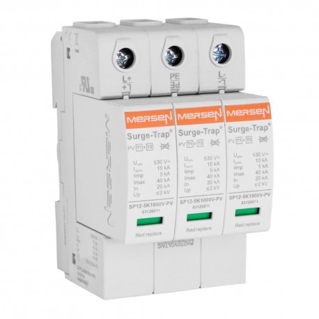 MERSEN Ogranicznik Przepięć B+C Typ 1+2 3P 5kA STPT12-5K1000V-YPV 0129 STPT12-5K1000V-YPV