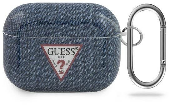 Guess Guess GUACAPTPUJULDB AirPods Pro cover granatowy/dark blue Jeans Collection