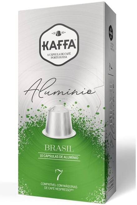 KAFFA Kaffa Brasil kapsułki aluminiowe do Nespresso - 10 kapsułek