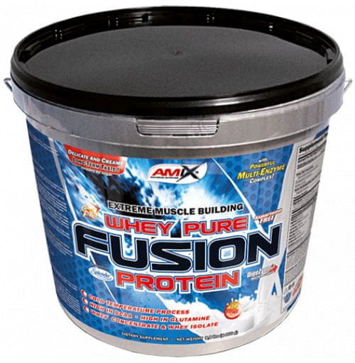 Amix Nutrition Whey Pure Fusion 4000 g podwójna czekolada kokos