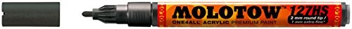 Molotow mołotow mo127301 one4all 127hs # 223 pióro do oznaczania, metallic Czarny, opakowanie szt MO127301