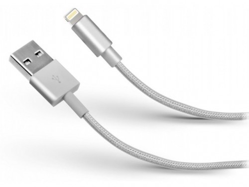 SBS KABEL LIGHTNING-USB AM 1M SREBRNY