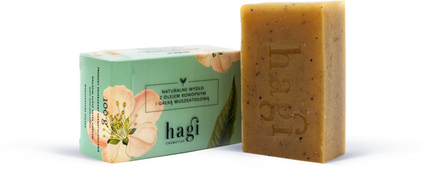 Hagi Cosmetics Hagi naturalne mydło z olejem konopnym 100 g