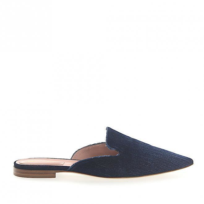 Alberta Ferretti Alberta Ferretti Klapki MIA denim Used niebieski jeans