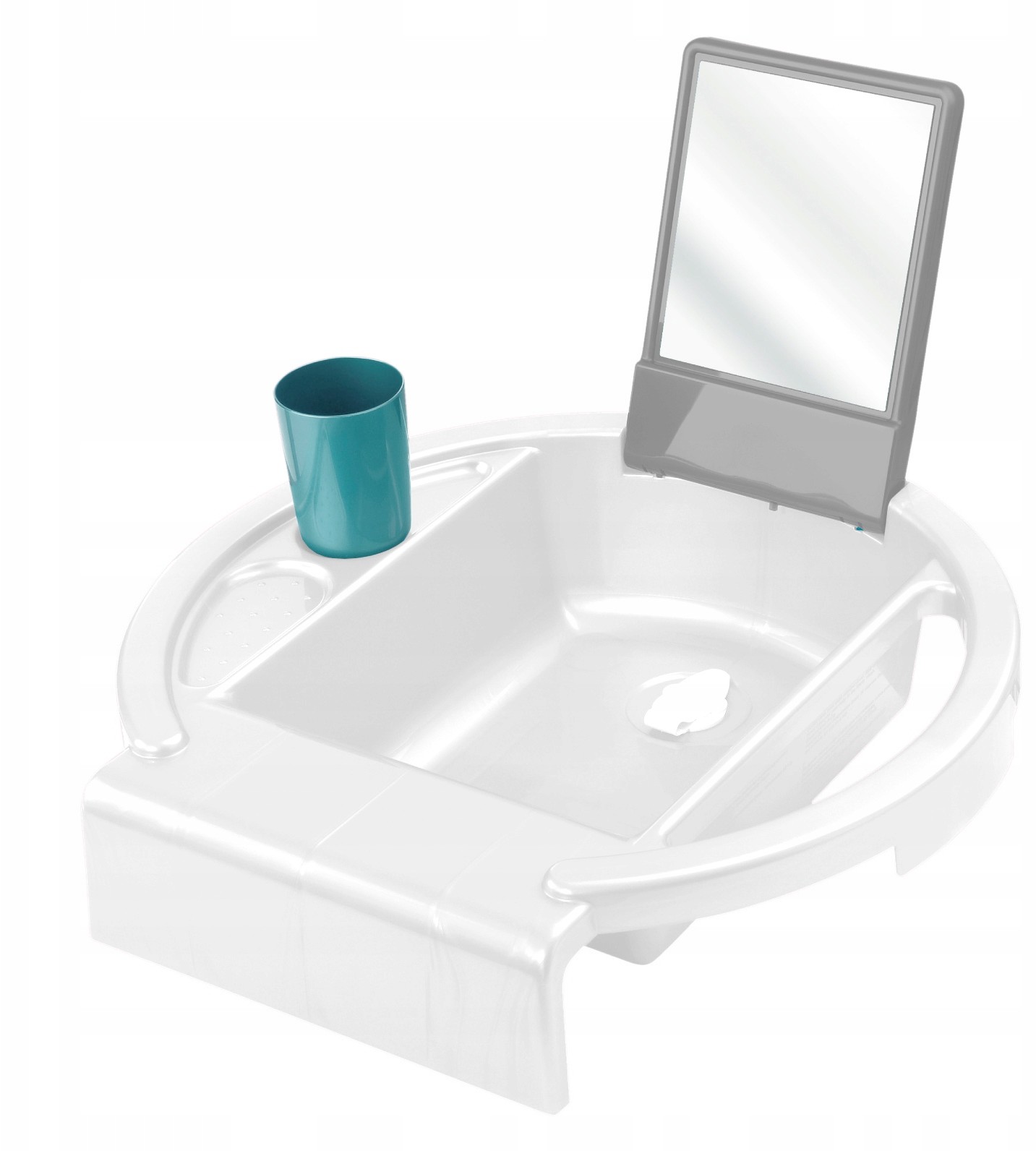 Umywalka dla dziecka KiddyWash White
