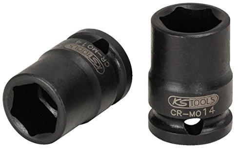 KS Tools KS-Tools 515.1514 3/8 6-kątny siła klucz nasadowy, krótkie, 14 MM 515.1514