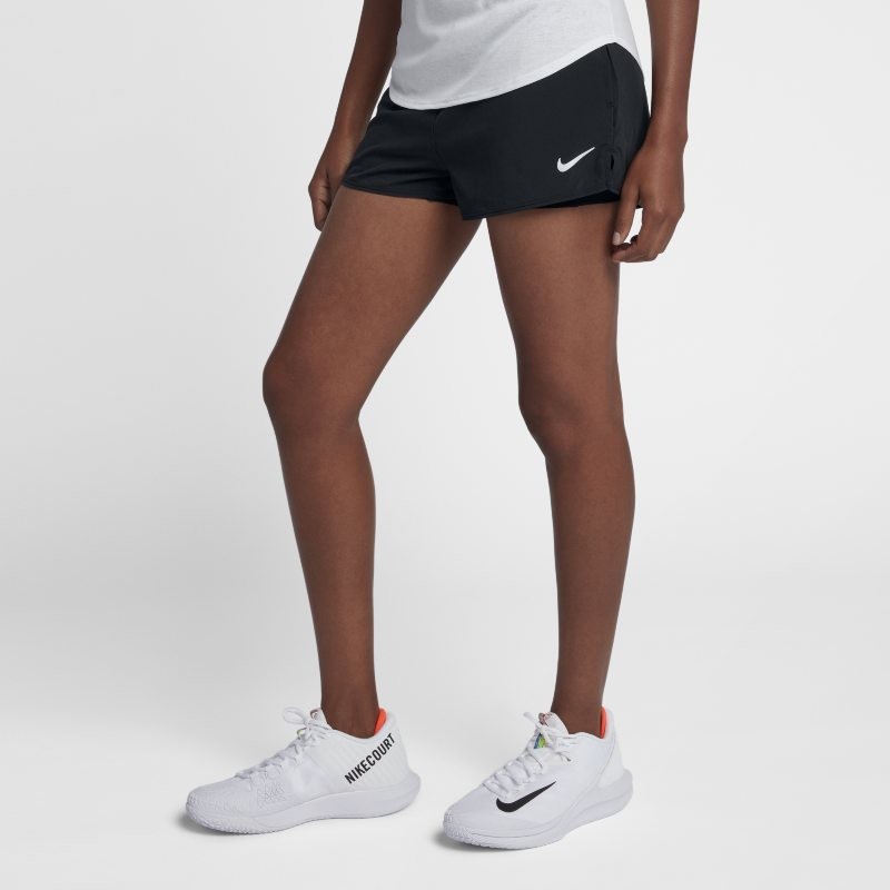 Nike Damskie spodenki tenisowe NikeCourt Flex - Czerń 939312-010