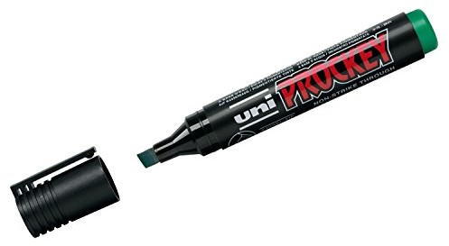 Mitsubishi 159063  marker Uni Prockey, klinowatym czubkiem, 3  6 MM, zielony 159063