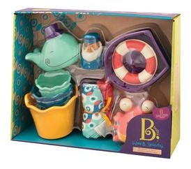 B.Toys Wee B Splashy Zestaw dla Niemowląt do Kąpieli BX1568