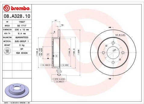 BREMBO 08.A328.10