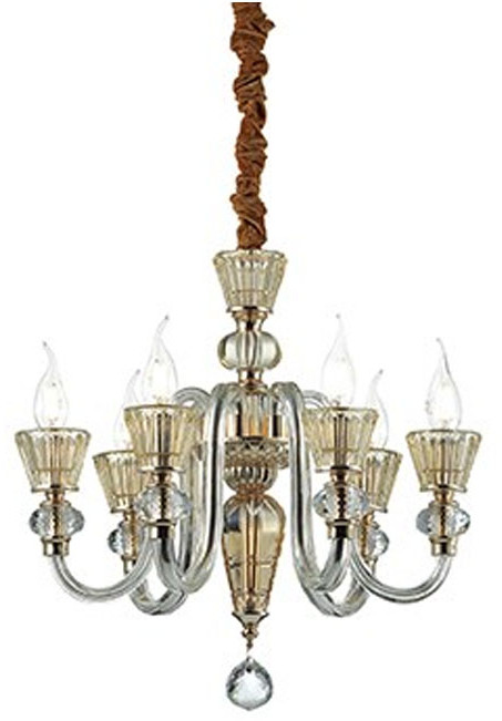 Ideal Lux Lampa Wisząca Strauss Sp6 140605 Średnica 85,0 Wys. 91,0 - 200,0