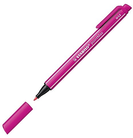 STABILO Stabilo 488/32 felt Pen, pointmax, 10er Pack, różowy/czerwony 488/56