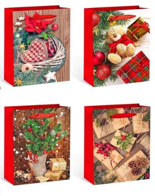 W&K Torebka upominkowa 2215 S brokat