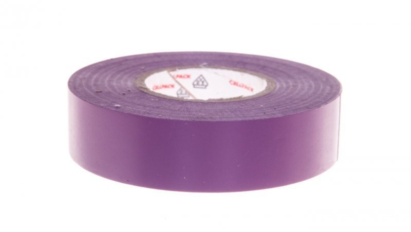 CellPack Taśma izolacyjna 128 0.15-19-25 PVC/fioletowa 145803