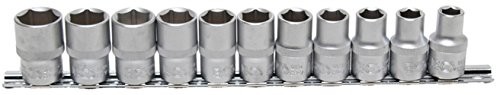 BGS 9106 klucz nasadowy zestaw, 12, 5 (1/2), 6-kątna, 10  21 MM, 11-częściowy