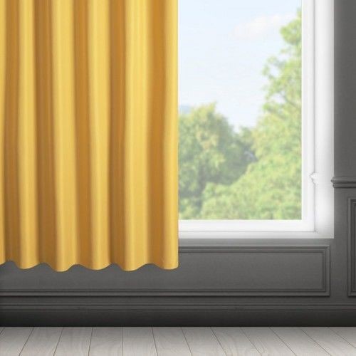 Eurofirany Zasłona Rita na taśmie 140x175 Musztardowa ex-zas-rita-muszt-140x175-t