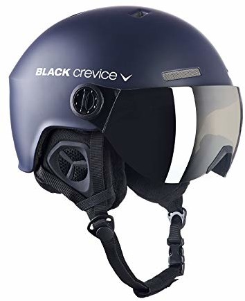 Black Crevice Gstaad kask narciarski dla dorosłych, 51-53 cm (BCR143921-NW-0)